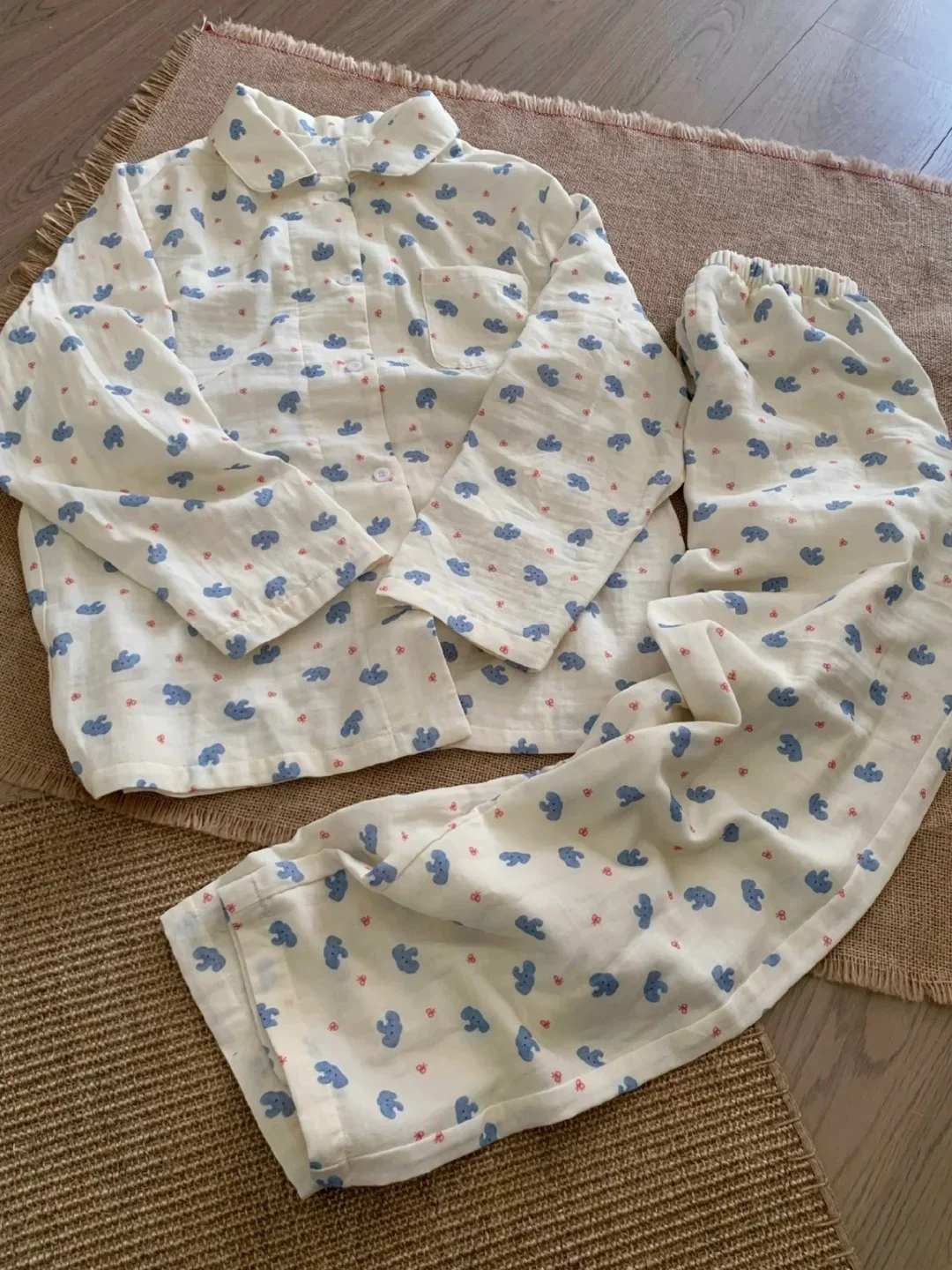 pigiama-in-puro-cotone-a-maniche-lunghe-per-neonati-abbigliamento-da-casa-in-cotone-e-lino-da-donna-nuovo-stile-primavera-estate-autunno-tessuto-morbido-e-confortevole