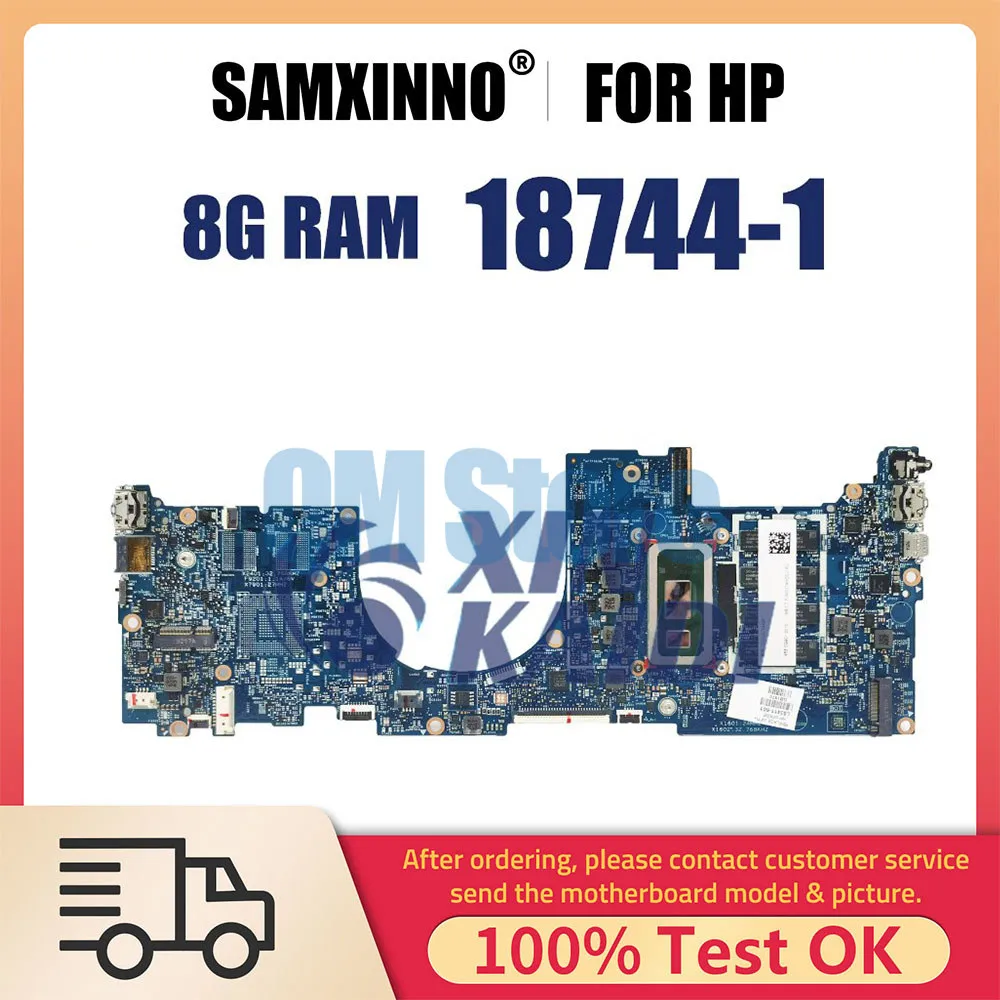 

Laptop Motherboard For HP 13-AQ L53413-601 L53411-601 18744-1 Notebook Mainboard i5 i7 i8 10th Gen 8G RAM Full Tested