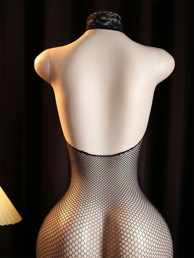 Crotchless الاباحية لعبة شبكة عبودية الملابس الداخلية النسائية المثيرة جوارب الجسم الجوارب الساخنة شفافة مثير الجوارب الطويلة Bdsm الجنس لعب