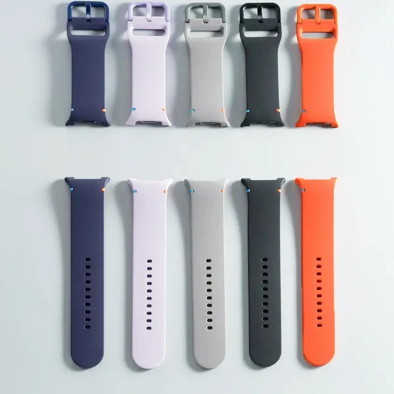 حزام سيليكون لساعة سامسونج جالاكسي 8 ملحقات حزام الساعة الذكية المطاطية بدون فجوات سوار لساعة سامسونج 8 الكلاسيكية