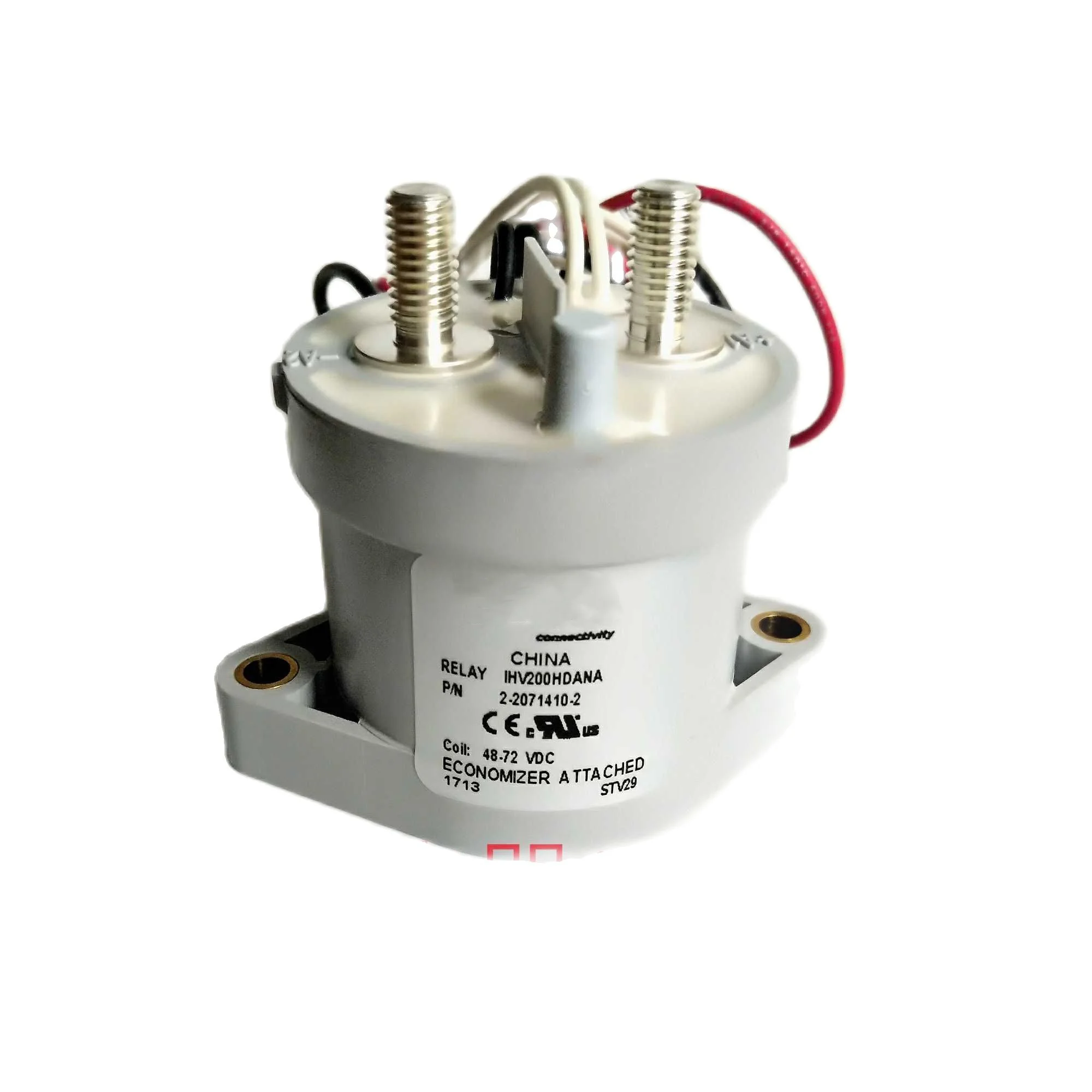 

2-2071410-2 IHV200HDANA DC Relay Contactor (Replaces EV200ADANA) 48-72VDC Original Quality For TE New Energy Relay 1PCS
