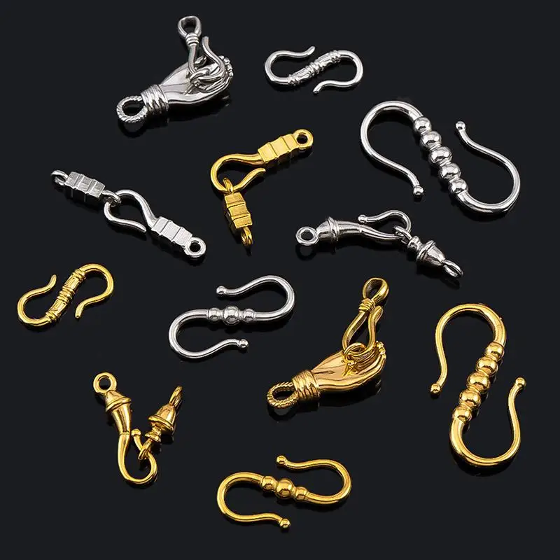 

[YU] Застежки-тогглы из нержавеющей стали в форме руки для изготовления ювелирных изделий, браслетов, оптовые аксессуары