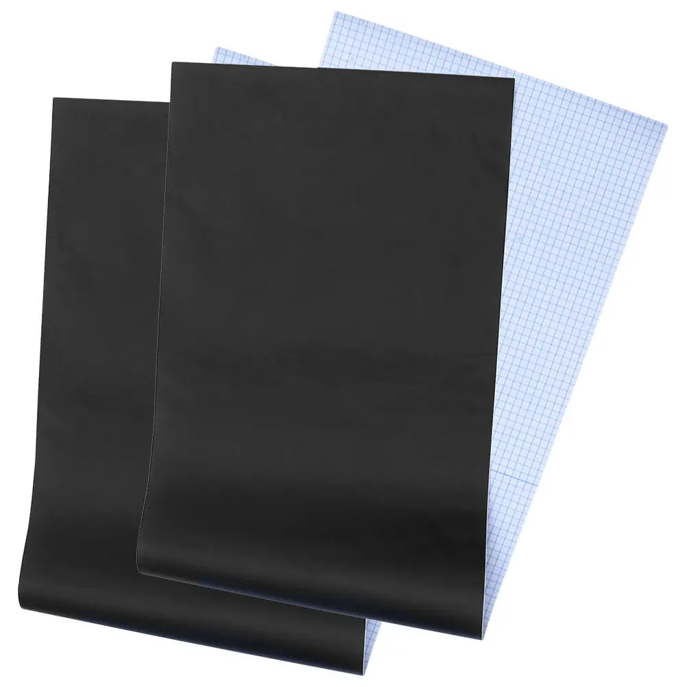 1Set Dry Erase Wallpaper Blackboard Sheet Reusable Erasable Surface for Drawing School Home Board