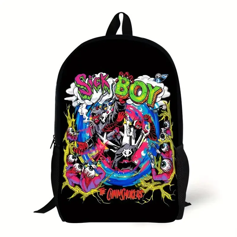 Skull Print  Backpack  for Child Light Weight Child Fashion Student Knapsack Gift  School Large Capacity Backpack Lightweight