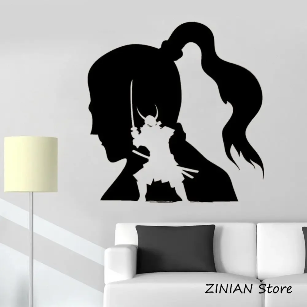 Японский самурайский воин, виниловая наклейка на стену, Япония, художественные наклейки, домашний декор, гостиная, съемные наклейки на стены, комната для мальчиков Z106 Японский самурайский воин, виниловая наклейка на стену, Япония, художественные наклейки, домашний декор, гостиная, съемные наклейки на стены, комната для мальчиков Z106