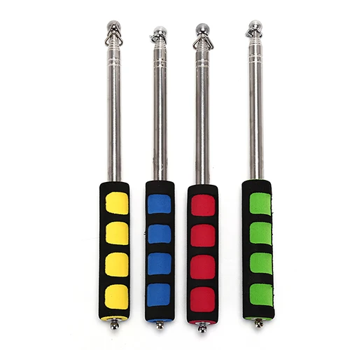 1.2M Flag Pole Portable Telescopic Flag Handheld Pole Tool For Flags Windsocks Stainless Steel