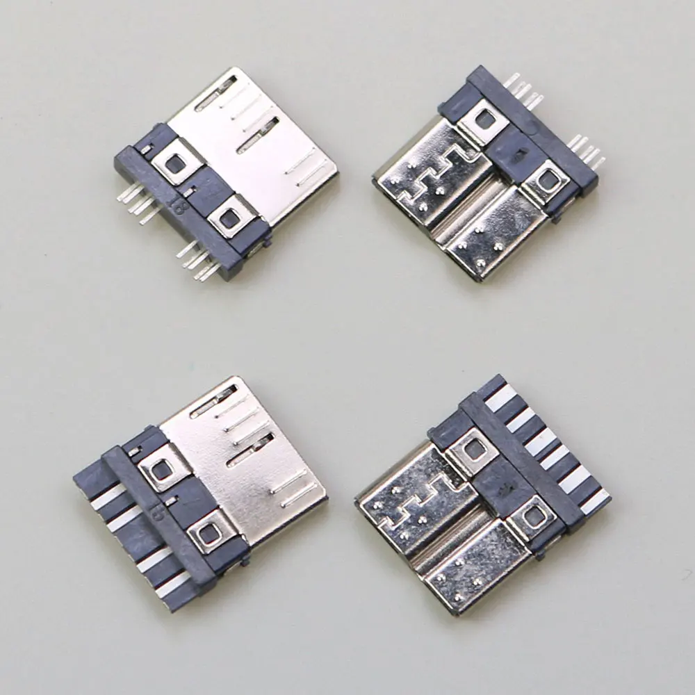 1PCS Micro 3.0 Male USB Connector B Type HI speed Data Transmmission 10Pin Soldering USB Jack  MC-685 MC-686