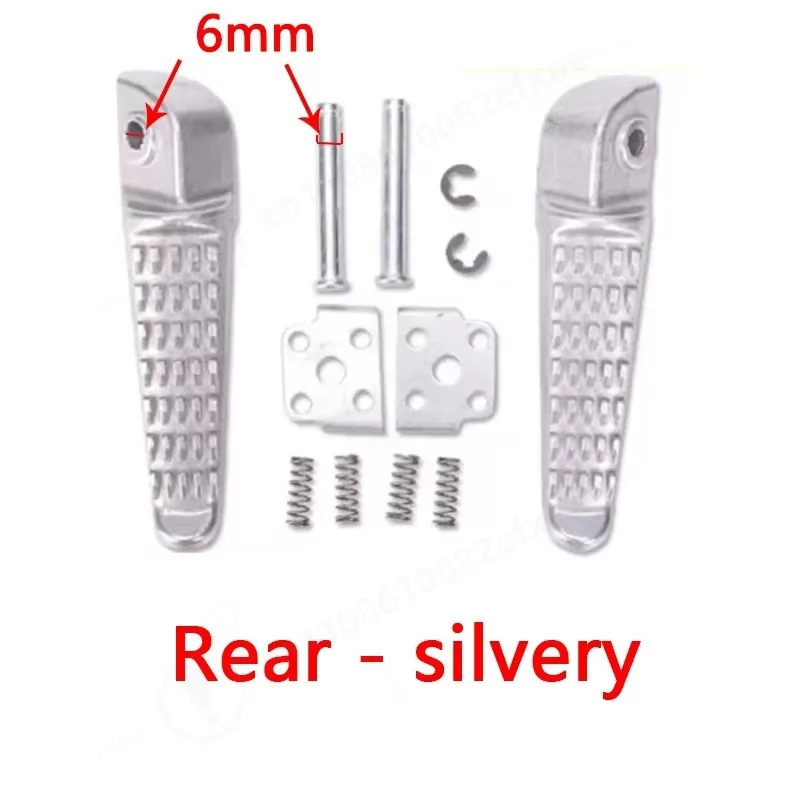 Motorcycle Foot Rests Pedal Front/Rear Footrest For ZX-6R ZX636 ZZR1400 EX650 ER 6F/6N 9R 10R 12R 14 Z750 S Z800 Z1000
