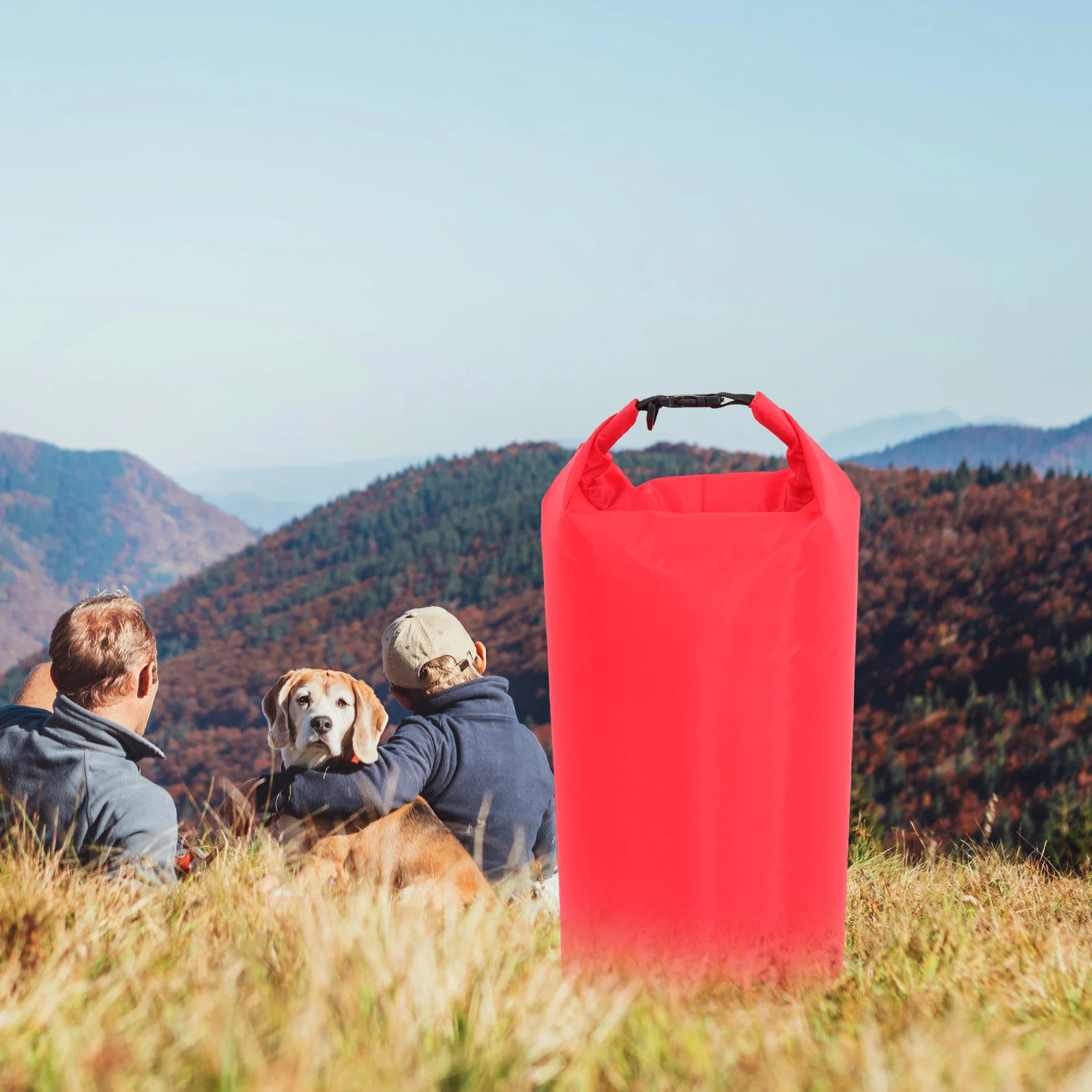 

Kayak Compression Storage Bag Travel Bags Sack Hiking Waterproof Red Backpacking Stuff