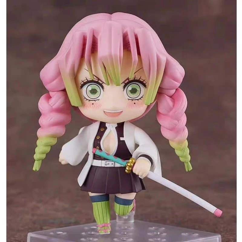 Demon Slayer Figuur Shi Tou Ichiro Ganlu Tempel Honing-Glas Liefde Pijler Auto Ornamenten Figuren Action Figure Model speelgoed 10 Cm