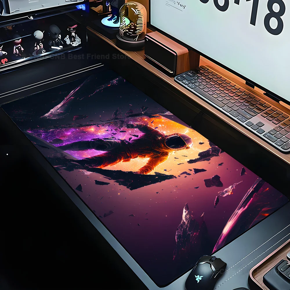 

Astronaut AI Mousepad Mouse Mat Desk Mat With Pad gaming accessories Prime Gaming XXL Keyboard Pad