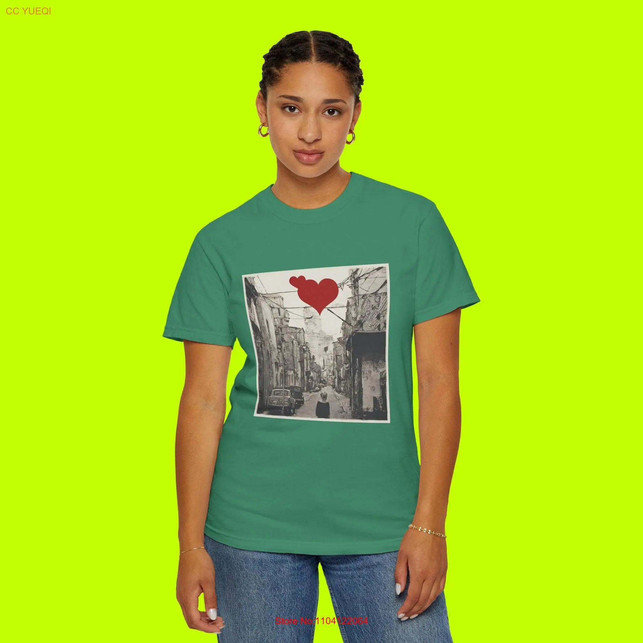 

Balloon Love T shirt Romantic for Couples Perfect Anniversary Valentine's long or short sleeves