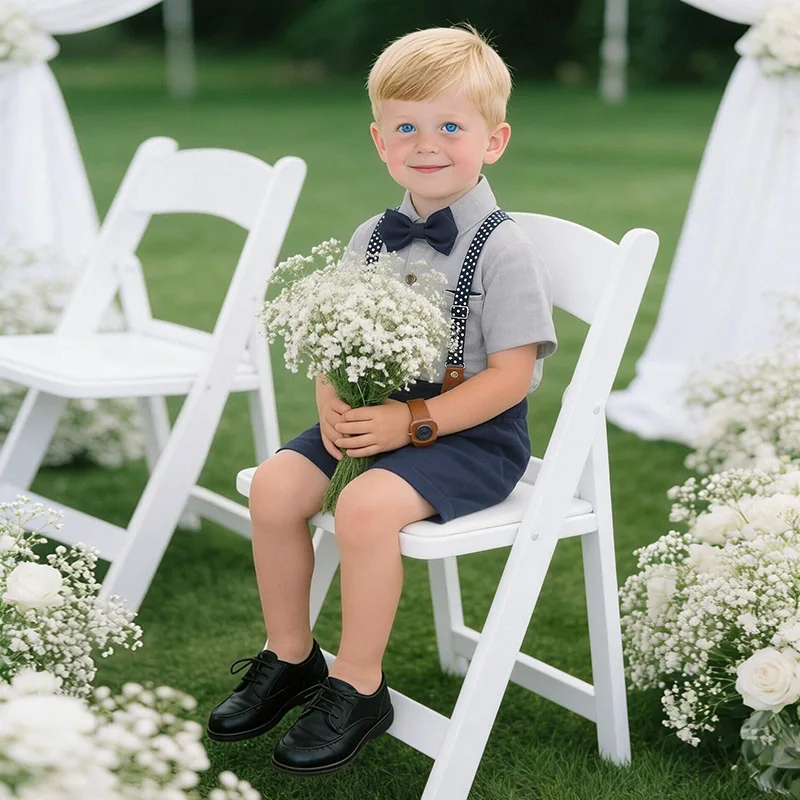 2026 New Style Two-piece Romper Suit for Boys, Summer British Style Dress for Boys, Children's Clothing Set