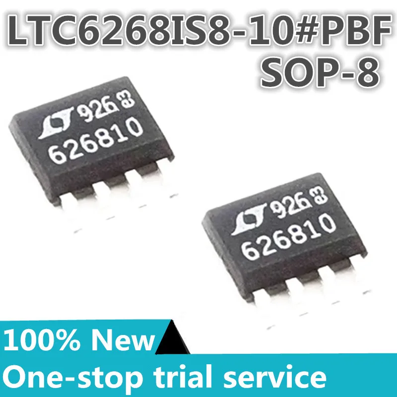 1-100pcs %New original LTC6268IS8-10 Silkscreen 626810 package SOIC8 operational amplifier buffer