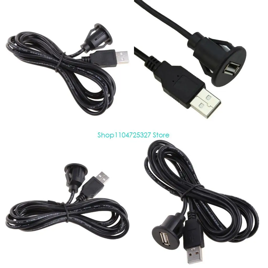 D8KF USB 2.0 Extension Cable Type A Male to Female Port Cord Connector 2m/6ft