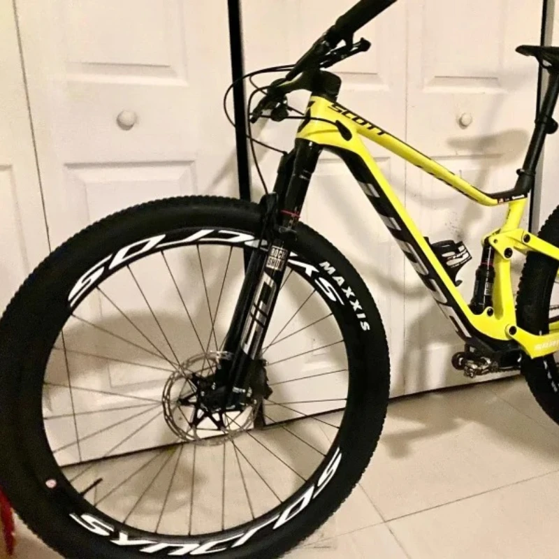 26" 27,5" 29" SYNCROS Mountainbike Felgenaufkleber MTB Fahrradrad Aufkleber Breite 20mm Radfahren Dekoratives Fahrradzubehör – Detail 4