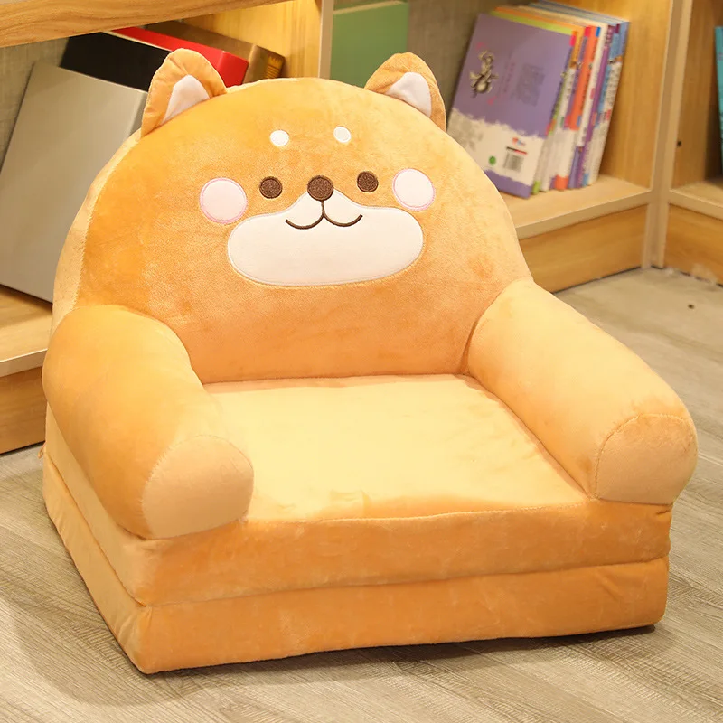 وسادة الطفل شخص كسول أريكة صغيرة يمكن الاستلقاء والاستلقاء على الأرض وسادة حصير سميكة غرفة نوم واحدة لطيف صغير #4