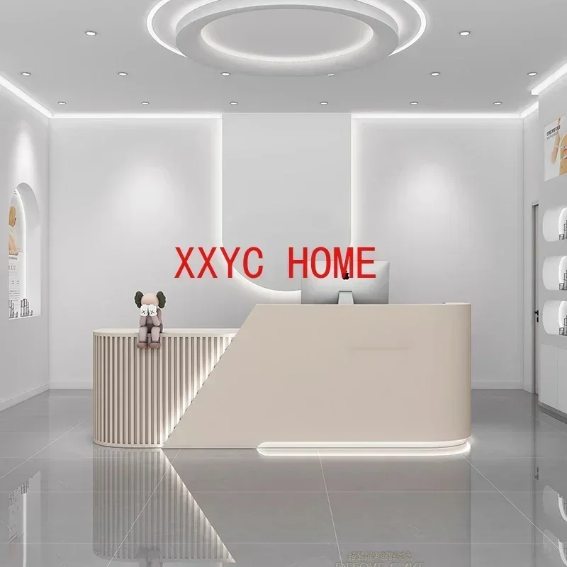 

Front Office Modern Reception Desks Hotel Drawer Basses Recepcion Mostrador Furniture