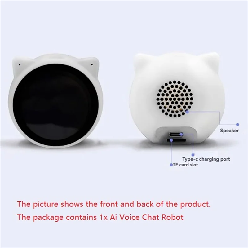 FFYY-For Echoear Meow Companion AI Chat Robot จอแสดงผล LCD ขนาด 1.85 นิ้ว บอร์ดพัฒนา ESP32 S3 สำหรับเป็นของขวัญ