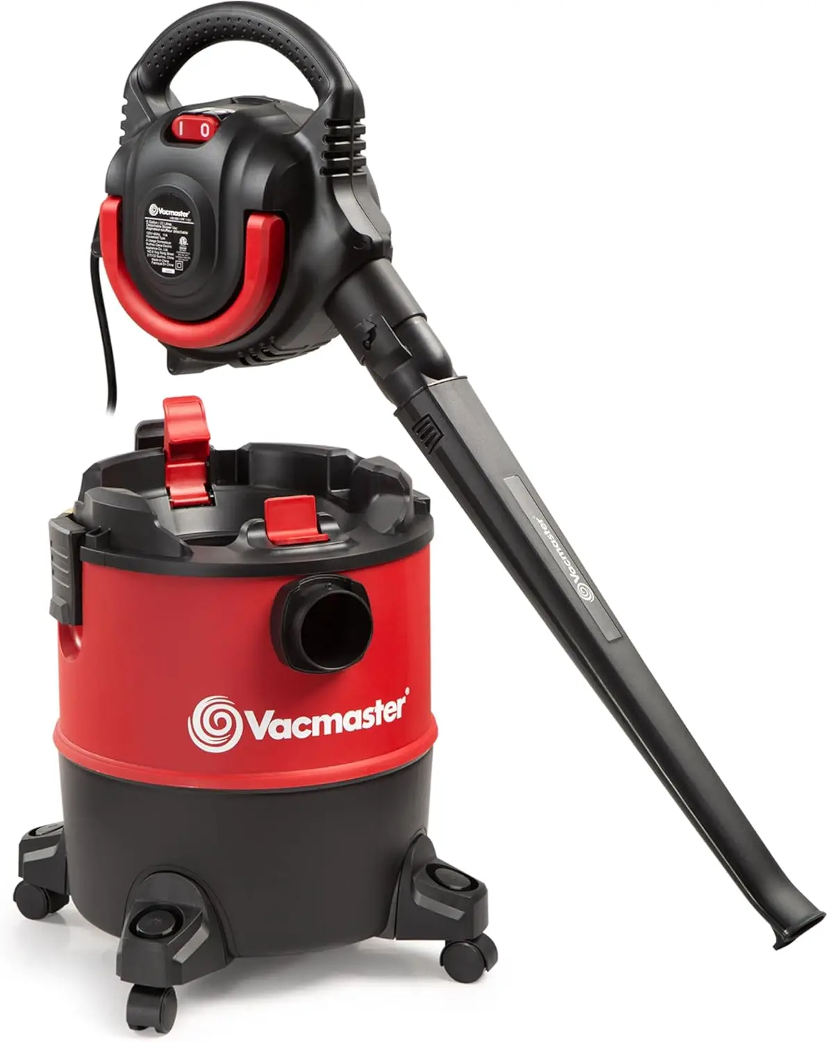 

6 Gallon Wet/Dry Vacuum with Detachable Blower, 5 Peak HP for Powerful Cleaning