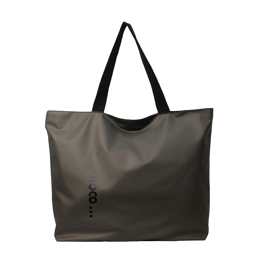 Geräumige Tragetasche, Neue Stilvolle Handtasche, Vielseitig für den Arbeitsweg, Leicht, Luxuriös, Schlicht, Lässig, Wasserdichte Handtasche, Schultertasche – Detail 10