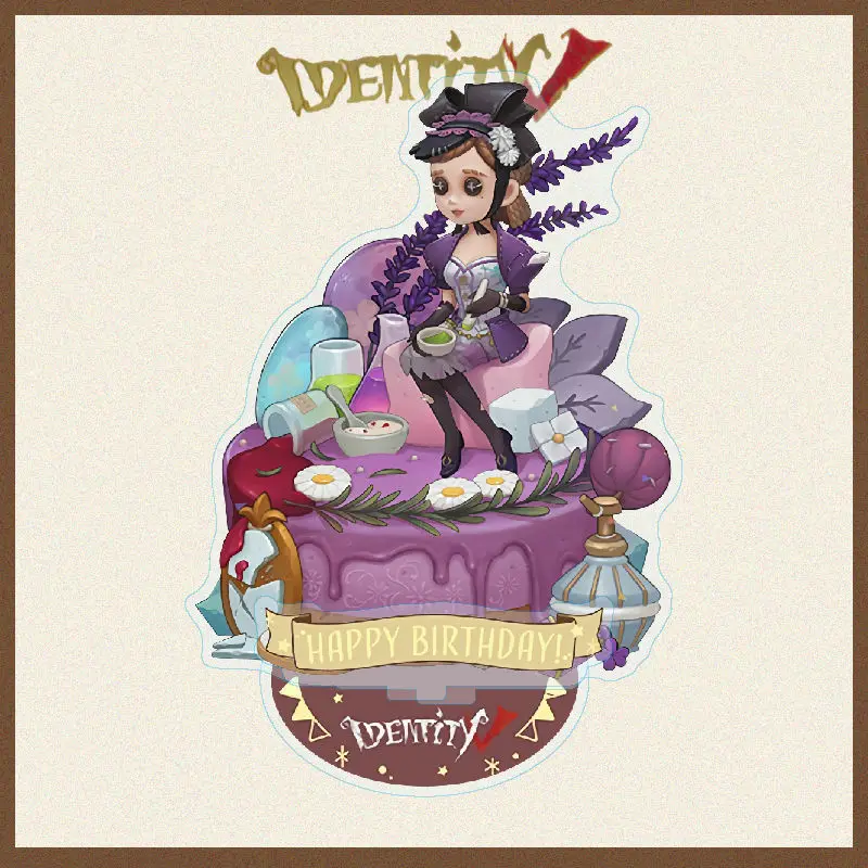 Game Identity V Anime Margaretha Eli Robbie Naib Acrylic Stand Doll Figure Model Plate Cosplay Toy for Gift