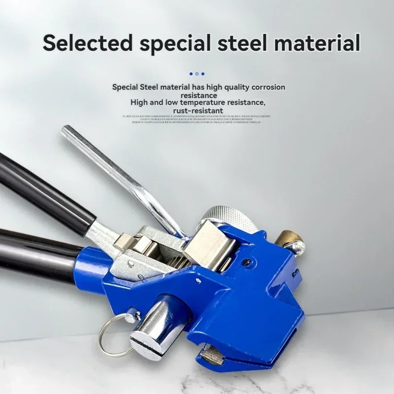 1pc Strap Pliers, Spiny Wheel Type Steel Tie Tightener, Binding Tool, Tie Pliers, Metal Tie Strapping Machine