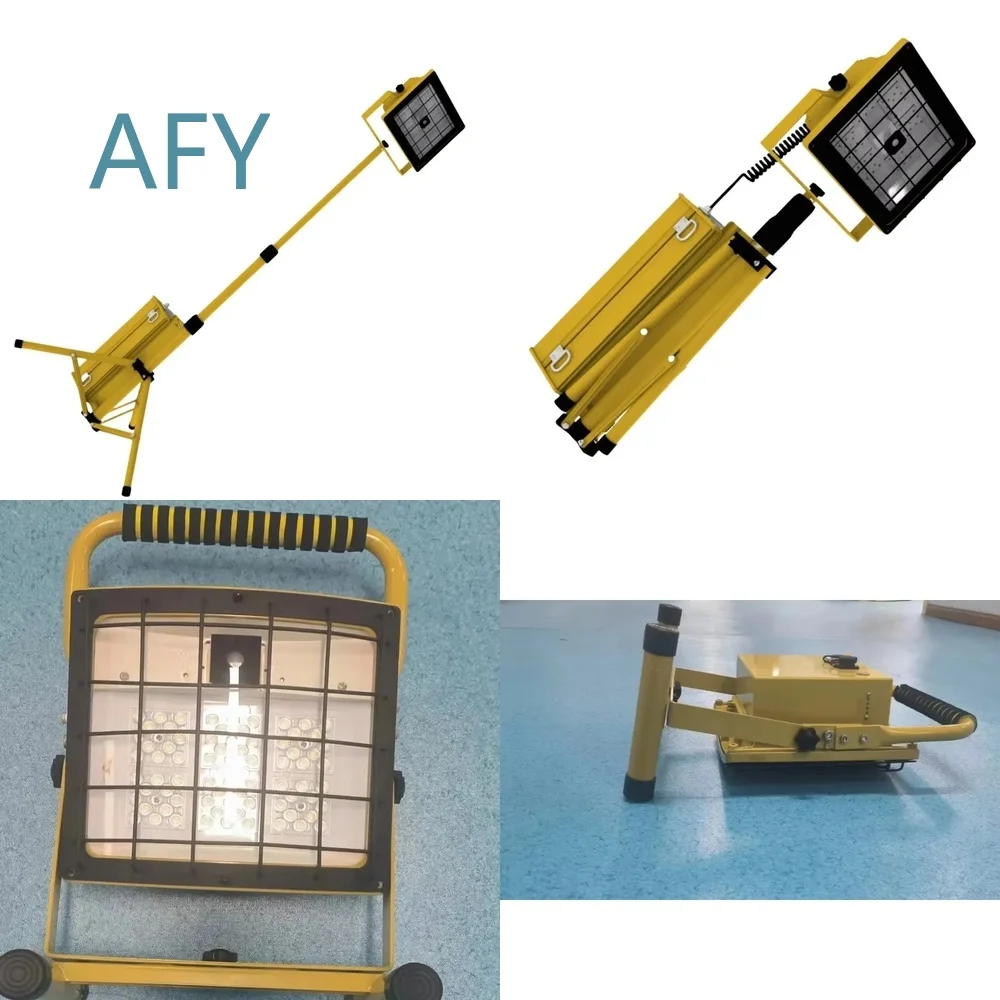 Rechargeable Explosion Proof Light 15W 30W for Mining Emergency Lighting Work Lamp Portable LED Safety Torch for Industrial