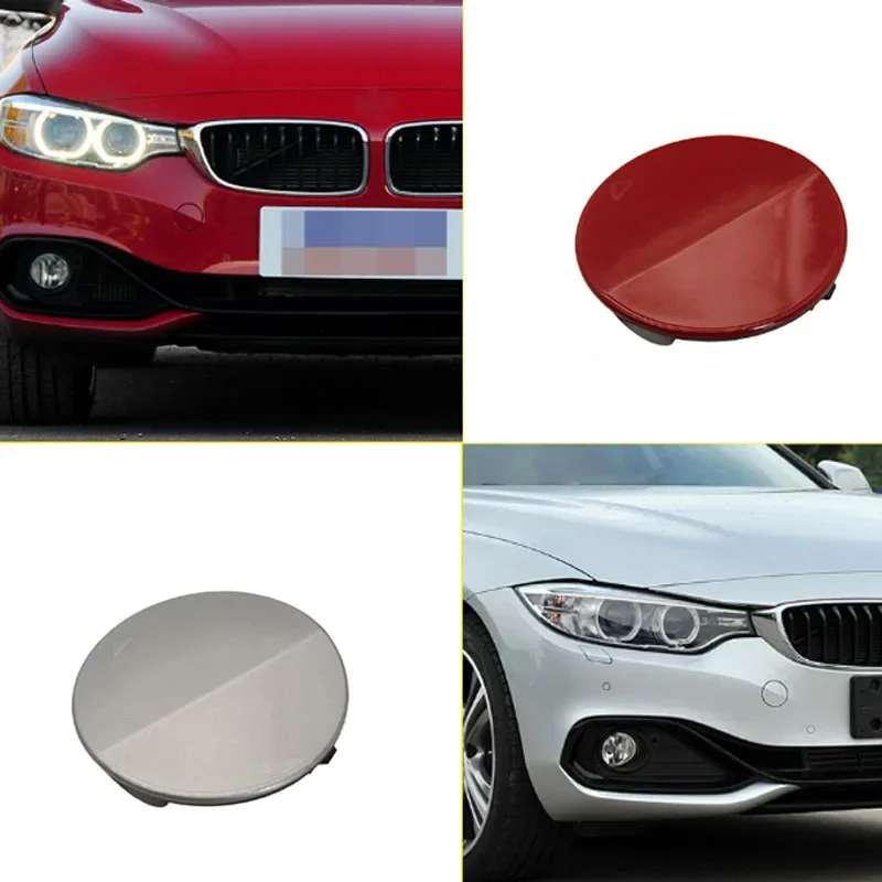 Car front bumper towing hook hole cover plate front trailer cover for BWM 4 Series/F32/F33/36 14-20 5111 7362 392