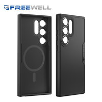 Freewell Galaxy Series Phone Case Compatible with Samsung Galaxy S24 Ultra Support Magsafe Wireless Charge Shockproof Case