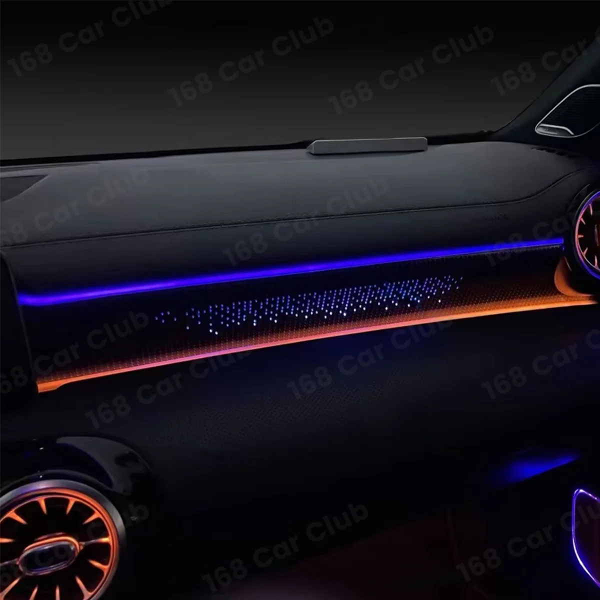 64 Colour RGB Ambient Light For W177 W118 CLA A Class Car Interior Starlight Decorative Panel Lamp LED Starry Sky Co Pilot Light