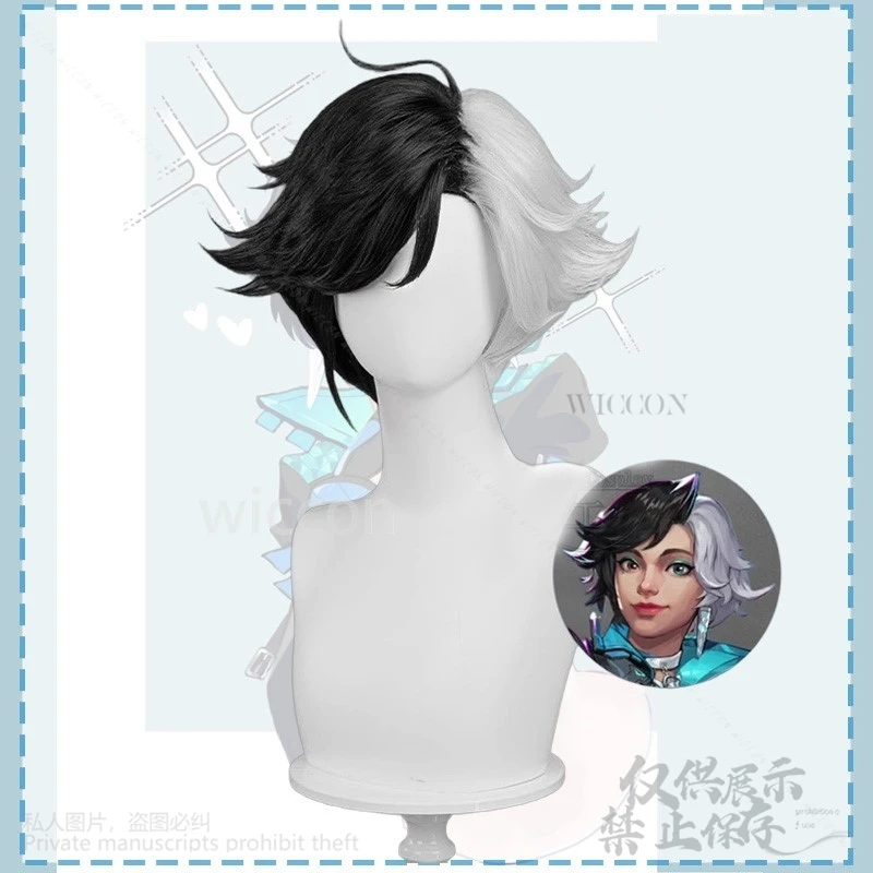 Anime Luna Snow Cosplay Costume Coat Lingeries Sexy Hot Strapless Suit Wigs For Girls Woman Game Rivals Cos Halloween Customized