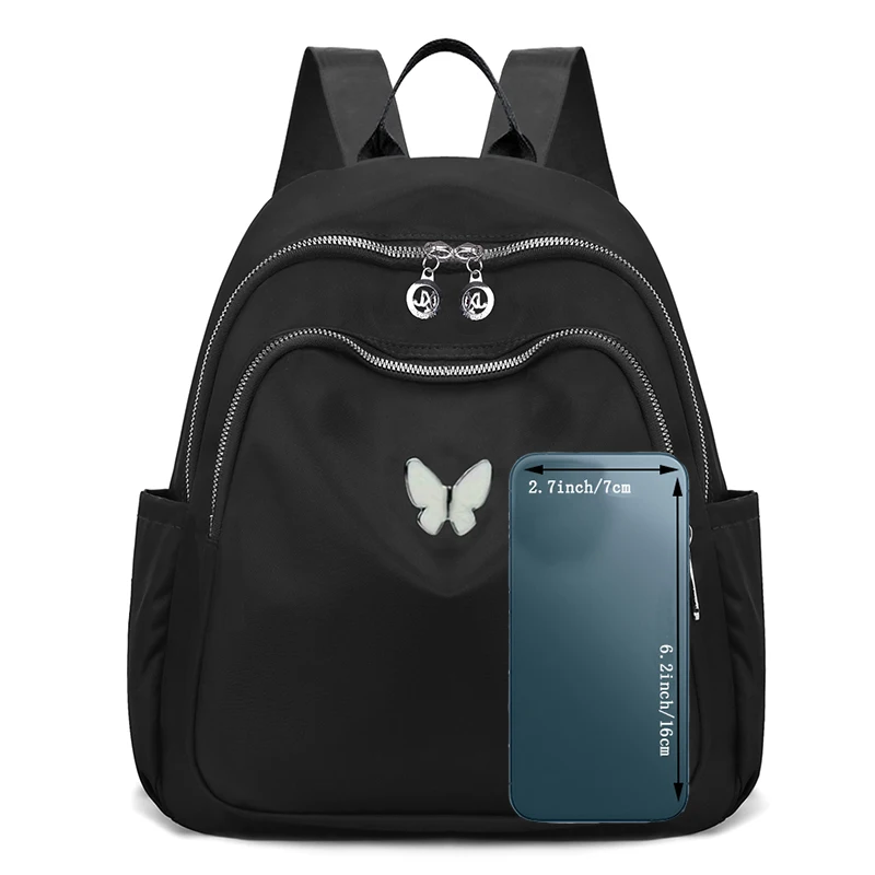 حقيبة ظهر متعددة الجيوب ذات سعة كبيرة، كتف واحد، حزام كتف قابل للتعديل، عصرية ومتعددة الاستخدامات