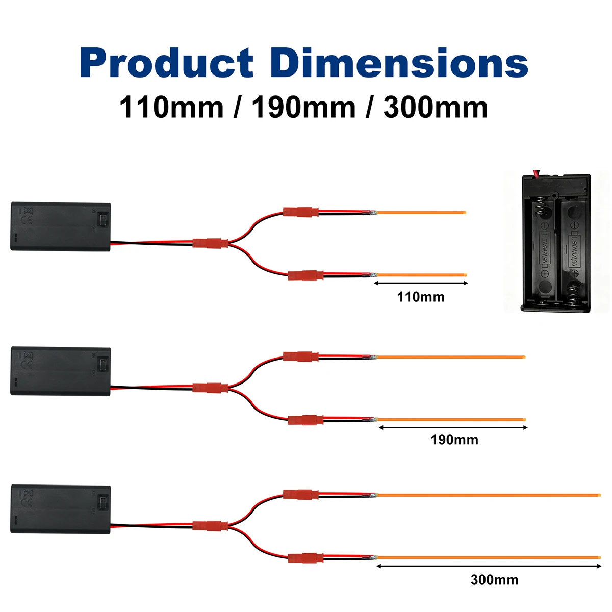 DC3V Battery Powered COB Flex LED Filament 110mm 190mm 300mm Red/Green/Blue/Pink DIY Edison Bulb Part Fairy Diode Lighting Decor