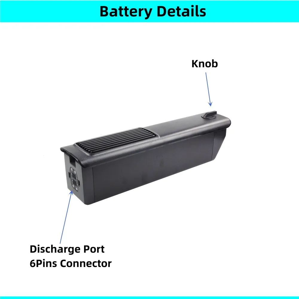 48Volt Fat Tire Ebike Battery 48V 20Ah 52V 20Ah Li-ion Bike Battery for Ride1UP Rift Bike All-terrain Fat Tire Ebike Battery