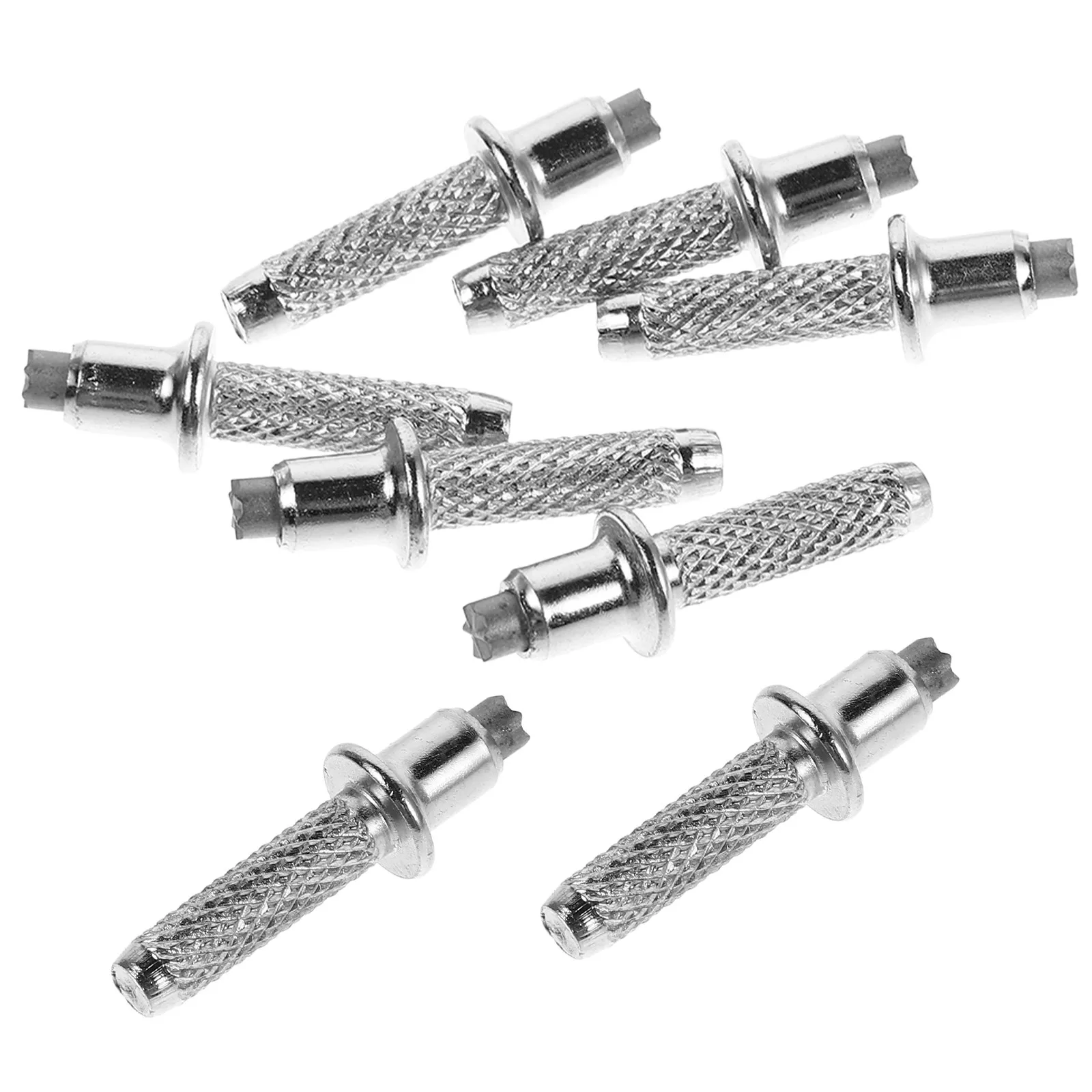 

8Pcs Replacement Hiking Pole Tips Tungsten Steel Trekking Feet for Walking Canes Nordic Poles Anti-Slip Climbing Outdoor