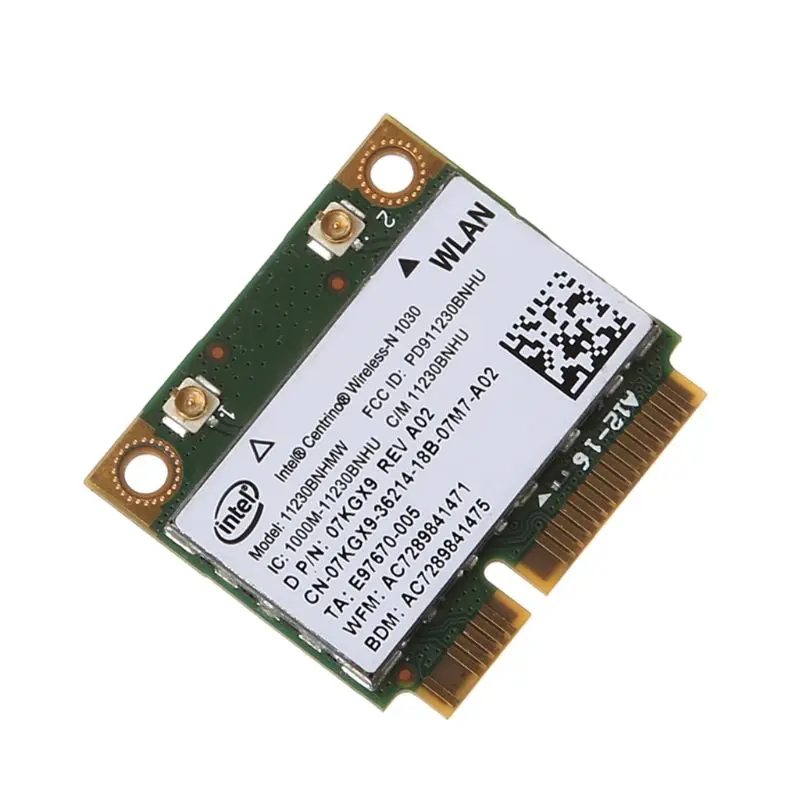 Bluetooth-compatible Wifi Wireless Mini PCI-E Card for Dell N4110 N7110 N5110 Dropship