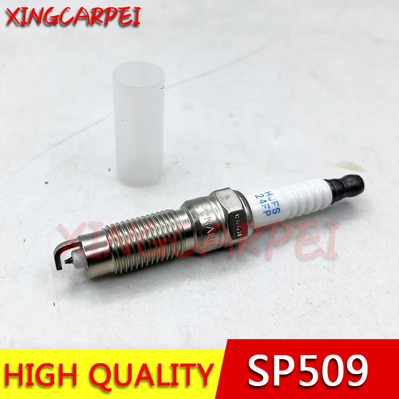 4-6pcs SP-509 HJFS24FP SP509 Platinum Spark Plugs For Ford F150 F350 F250 Mercury Explorer Mustang Expedition HJFS-24FP