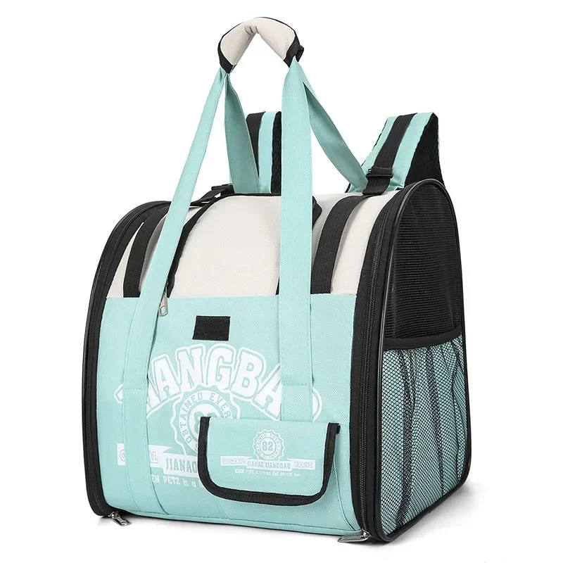 

Amazon hot-selling pet bag portable portable cat bag fashion breathable large capacity cat dog backpack
