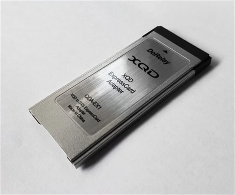 محول بطاقة XQD أصلي من XQD إلى SXS قارئ بطاقة مهايئ لكاميرات سوني Z280 EX280 X280 4K