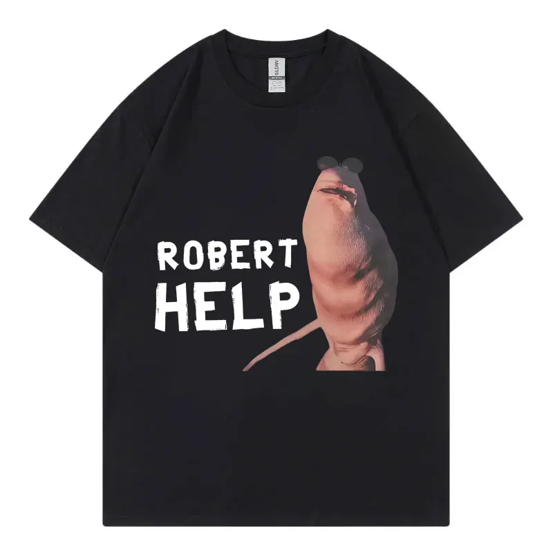 Camiseta Marcus The Worm Robert Meme para hombres y mujeres, camisetas 100% de algodón, camisetas de manga corta, camisetas transpirables Unisex