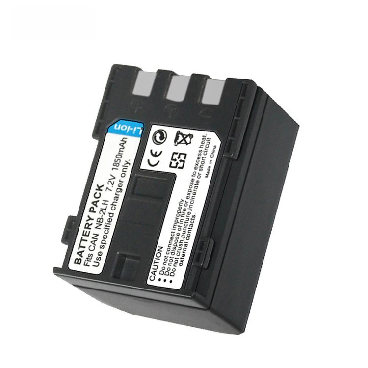 NB-2LH NB 2L 2LH NB-2L Battery + Charger 1850mah for Canon EOS Rebel XT XTi 350D 410D G7 G9 S70 S80 ZR500 ZR950 ZR960 HG10 HV40