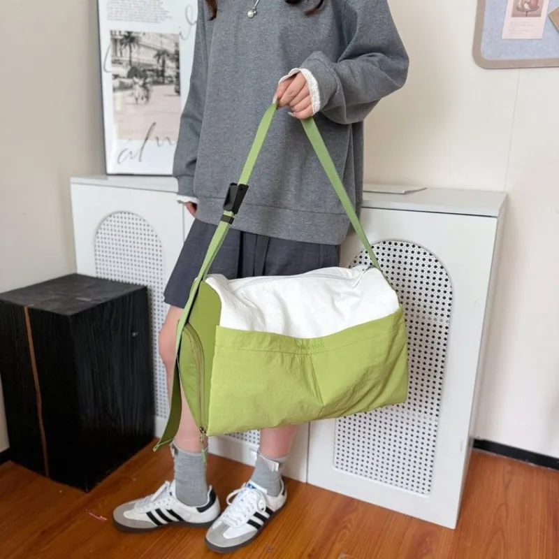 

Unique Leisure Diaper Bag, Elegant Classic Leather Satchel, Trendy Commuter Messenger Purse For Party And Business