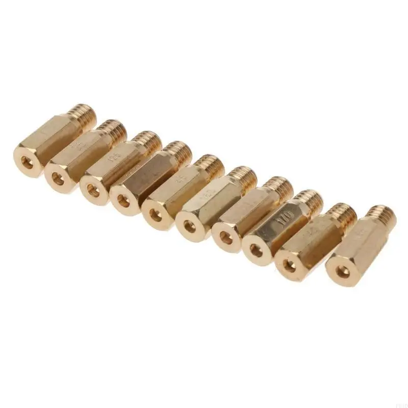 

AP28 120-170 Carburetor Main Jet Kit+Slow for PWK OKO CVK Motorcycle Carburetor Vice injector Nozzle 10x
