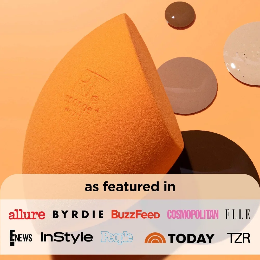Miracle Complexion Sponges Liquid and Cream Foundation 4 Count Flawless Blending Dewy Finish Cruelty-Free Vegan Reusable Makeup