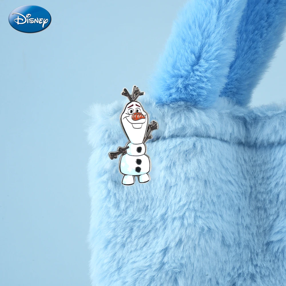 1 Stück Disney Frozen Offiziell lizenzierte Sammel-Pins aus Zinklegierung, Emaille-Pin, Anna Elsa Jacken-Reversnadel, Anime-Rucksack-Pin – Detail 11