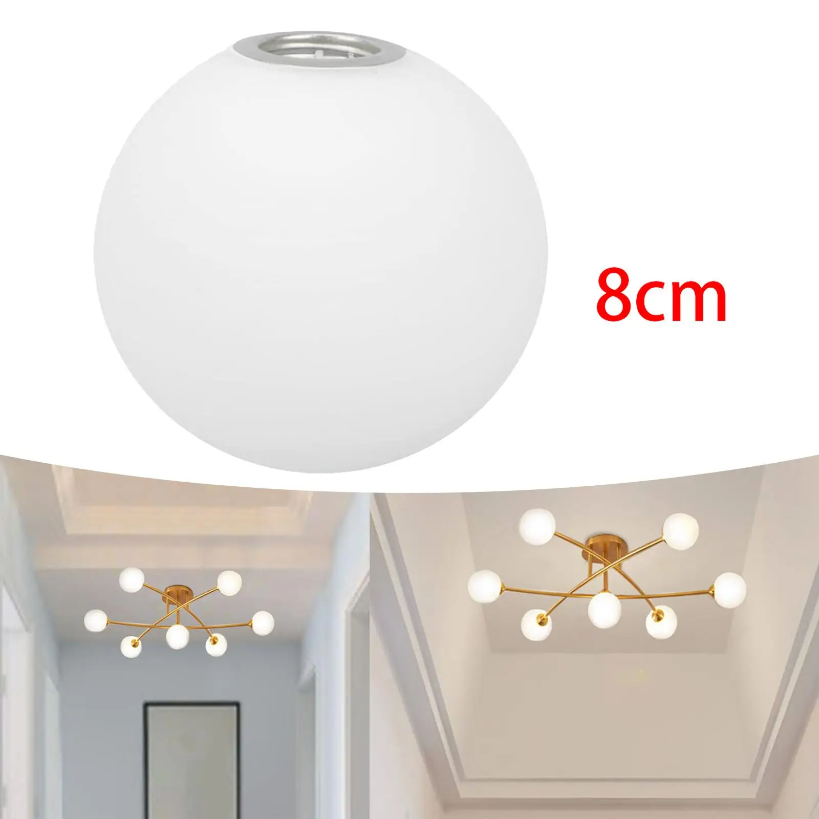 

Стеклянный плафон-шар для люстры, сменный, для светильников