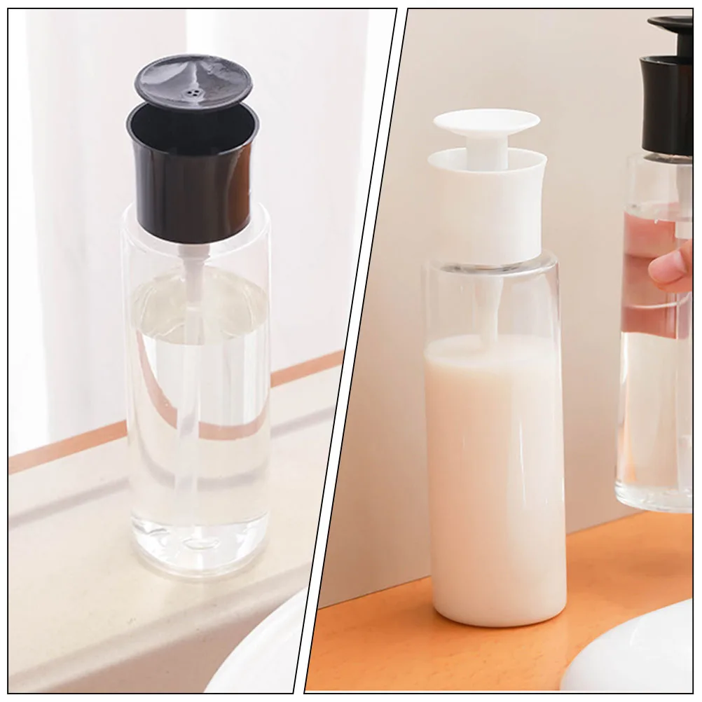 

2pcs Pump Bottles Hand Dispensers Lotion Bottle 300Ml Refillable Plastic Soap Dispenser For Bathroom Kitchen Travel