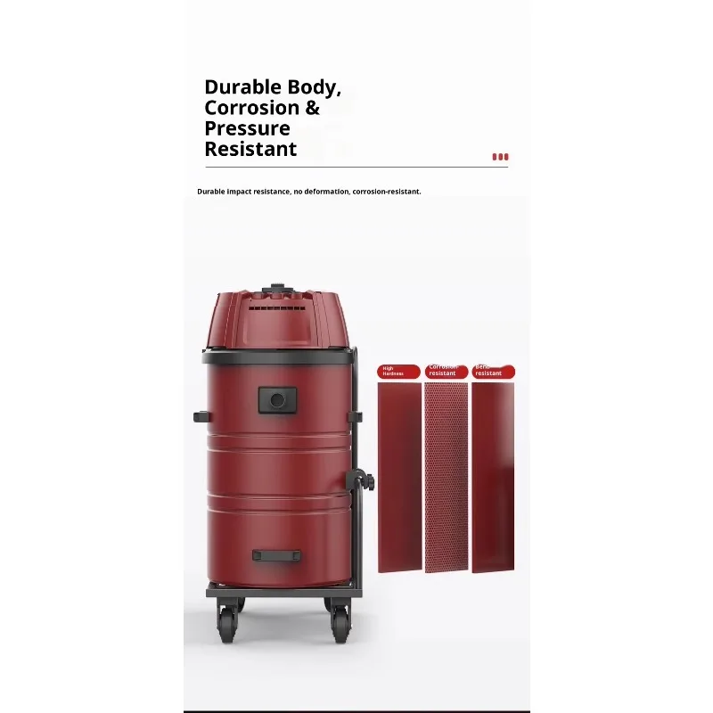 Stainless steel specific vacuum cleaner, factory specific super large capacity, can absorb dust and small waste, dry and wet use