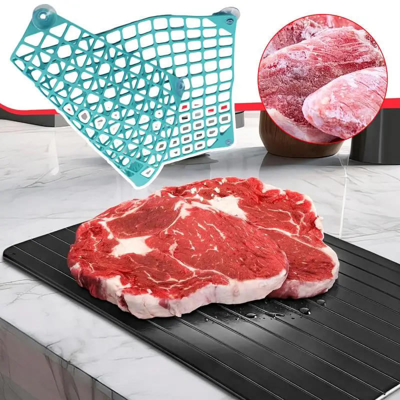 Thaw Belt For Meat Silicone Meat Defroster Belt Hangable Natural Defrosting Tool Safe Meat Thawing Solution For Fruit And